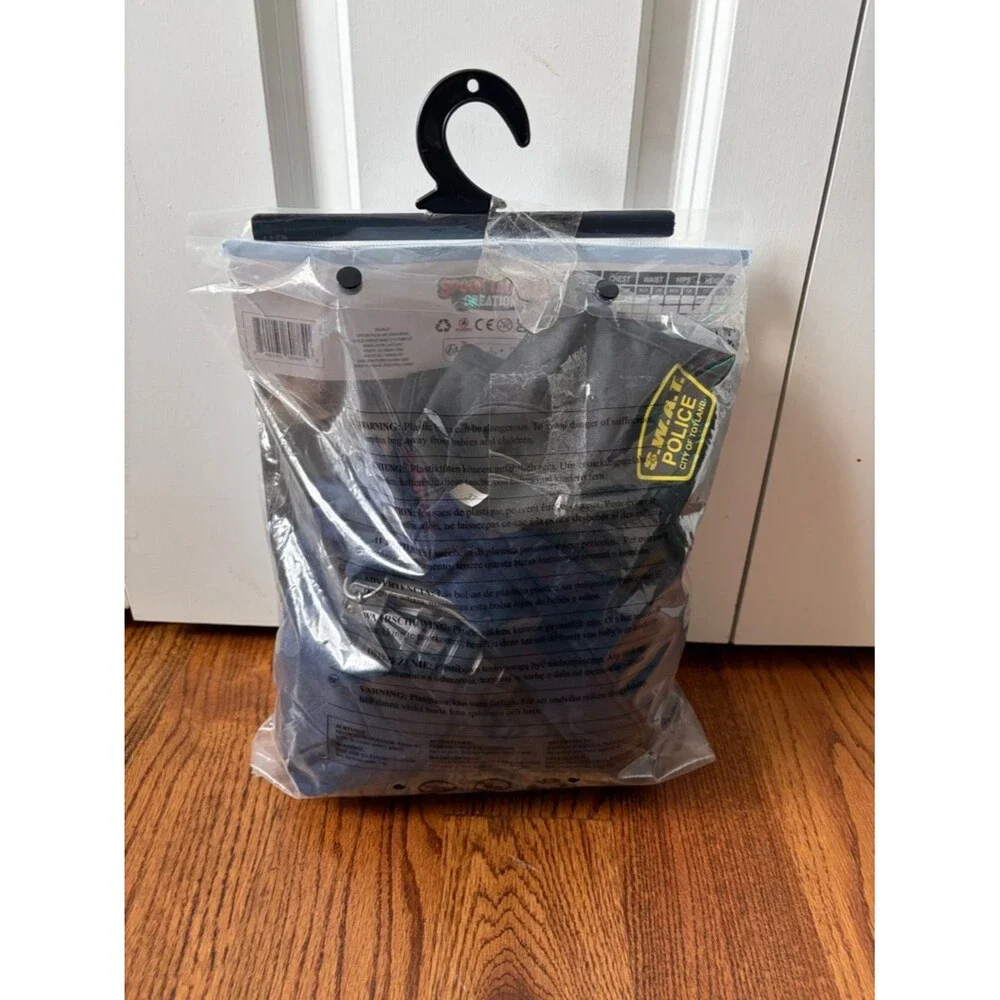 Kids' Black SWAT Costume - 3T